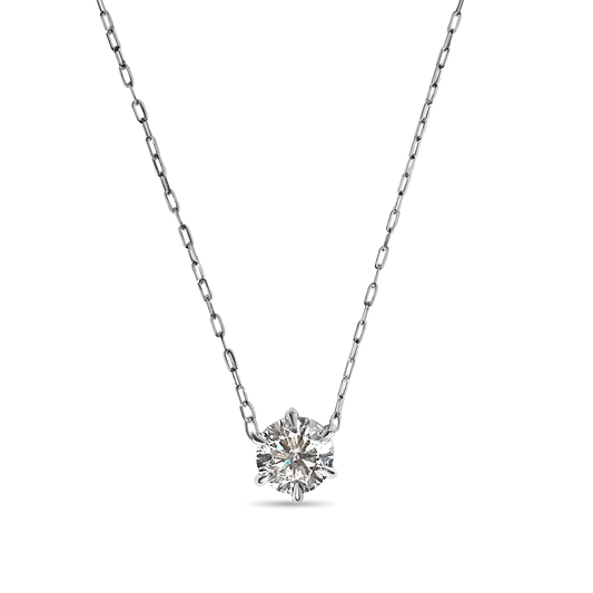 The Round Diamond Pendant