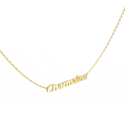 Name Necklace with Emotional Spark