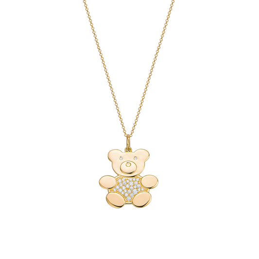 Teddy Family Necklace