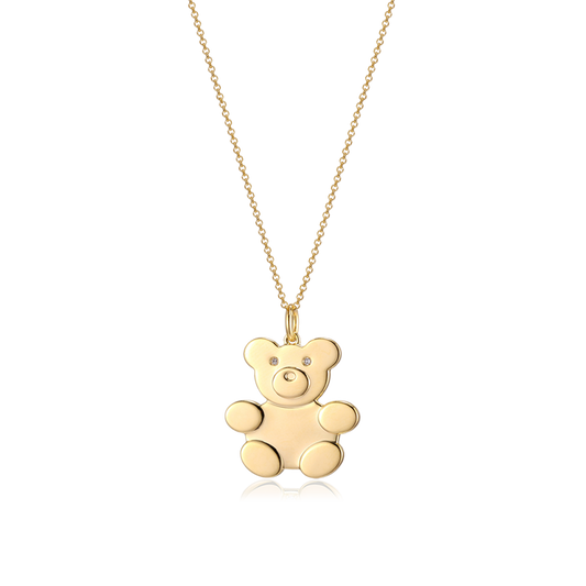 Teddy Family Necklace