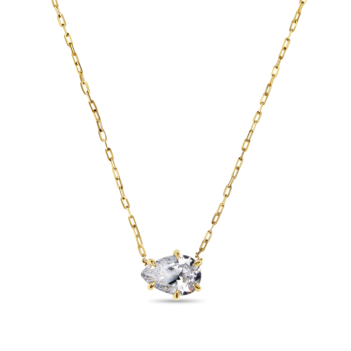 The Pear Diamond Pendant