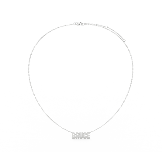 Signature name necklace