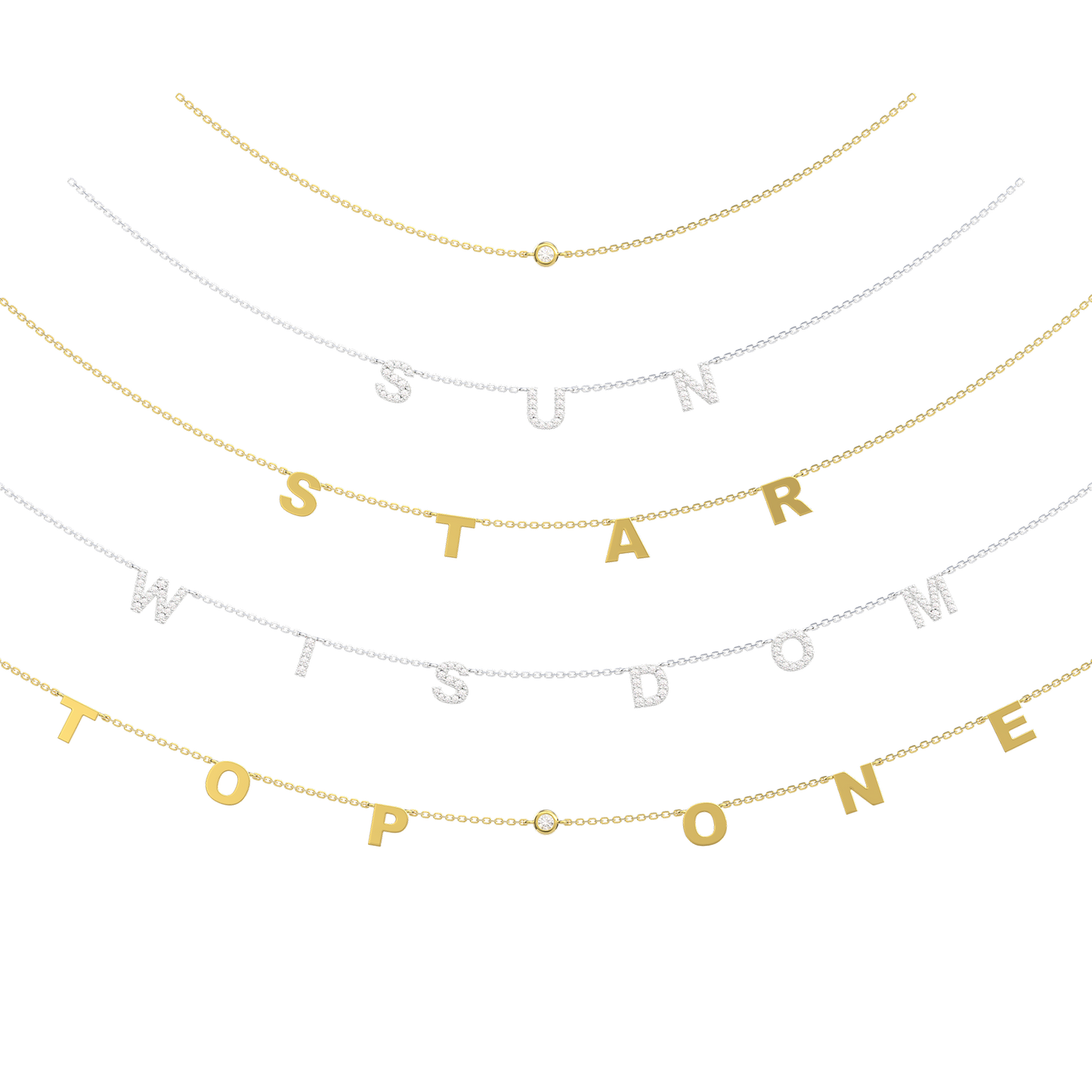 Luxe Letter Necklace