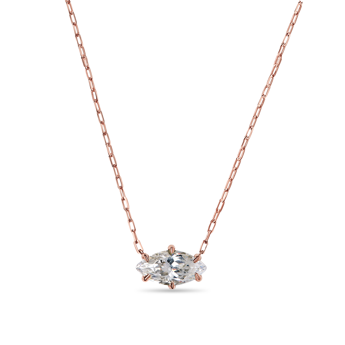 The Marquise Diamond Pendant