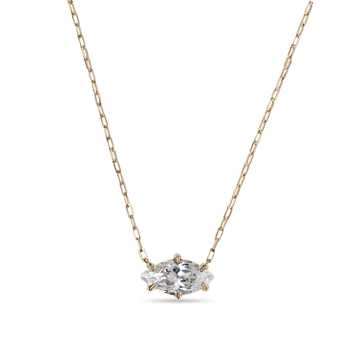The Marquise Diamond Pendant