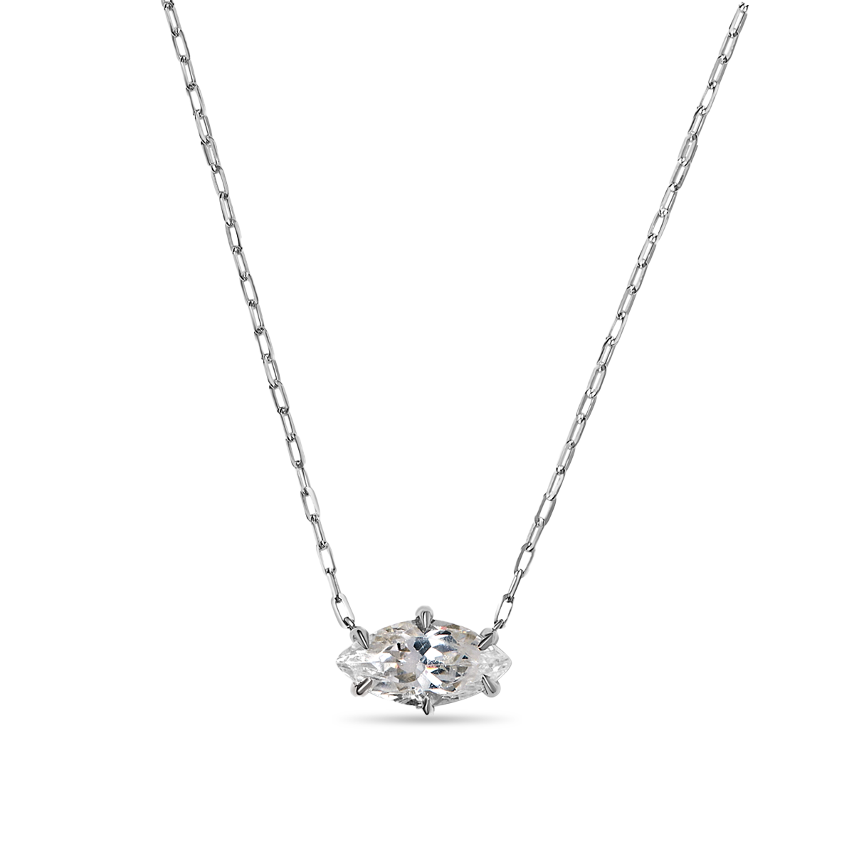 The Marquise Diamond Pendant