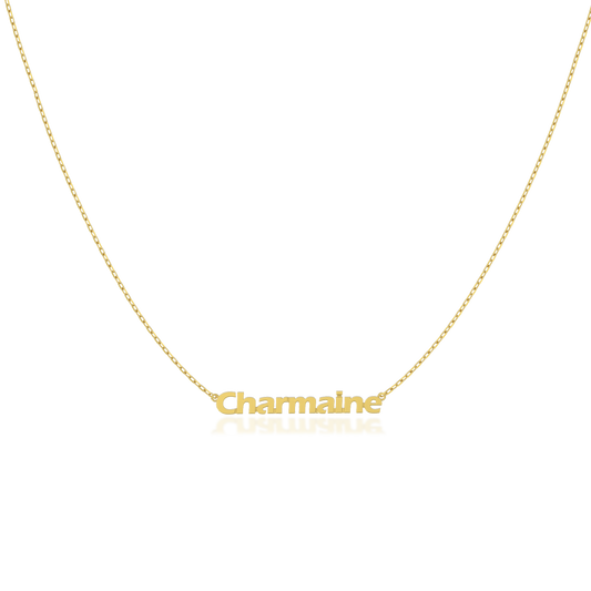 Name Necklace with Emotional Spark