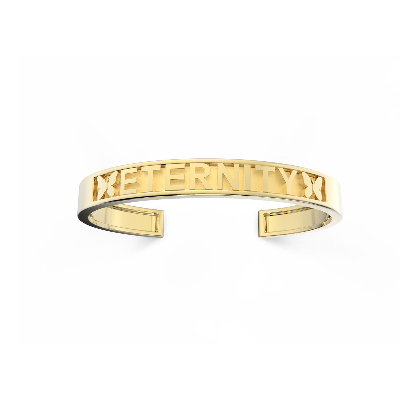18k Gold Plate CharmMark ModuType Cuff