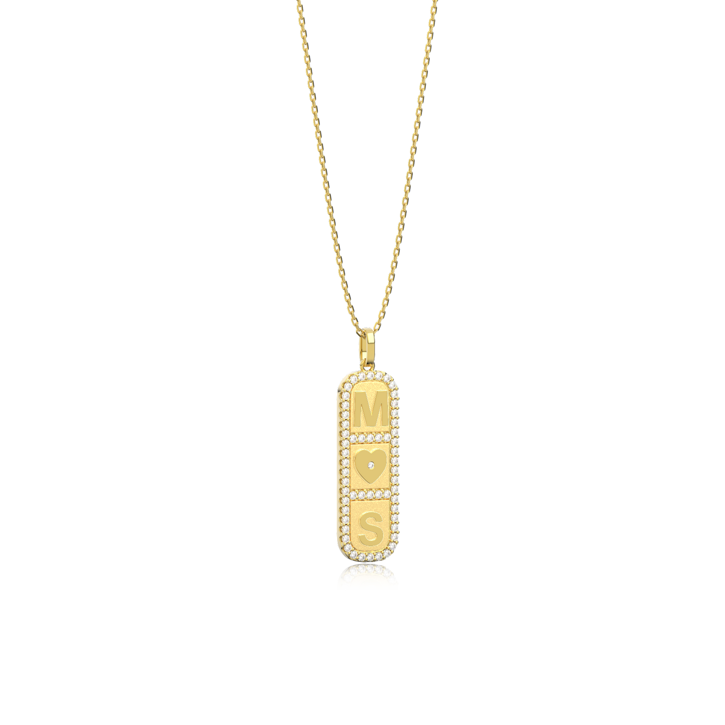 18k Gold Plated Elements Necklace