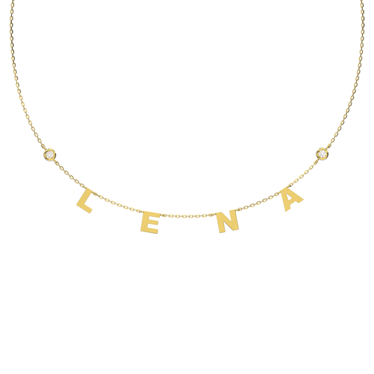 Classic Letter Necklace